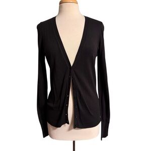 Worthington Black Women's Cardigan Sweater size Small